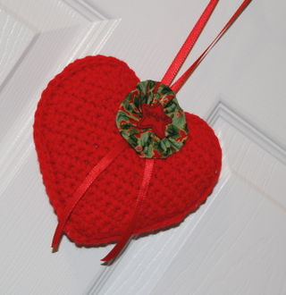 Crocheted Heart 3