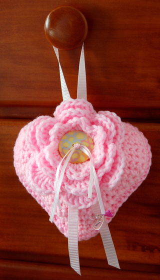 Crocheted Heart