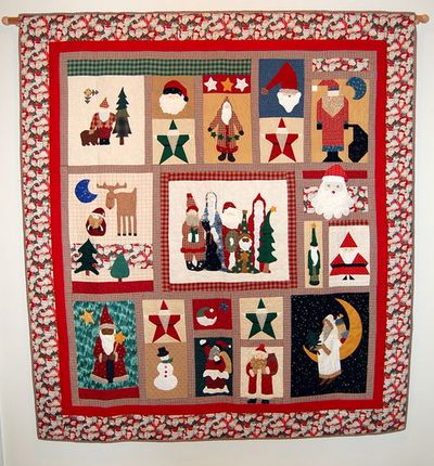 Santa quilt