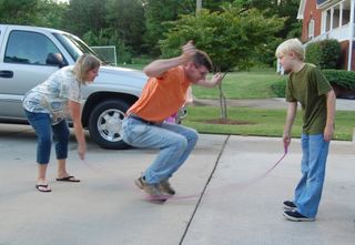 Strawberry Nolan Jumping