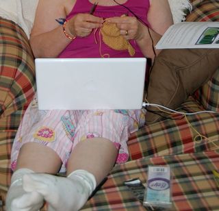 Knitting in the round boost