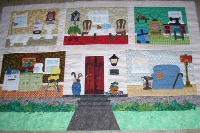 Two stories sewn together