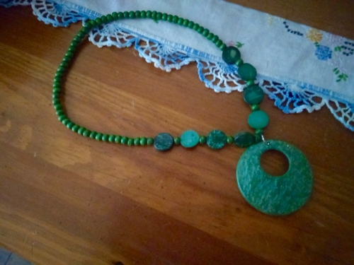 Green necklace - 1