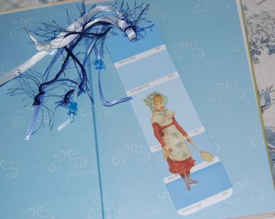 Bookmark blue