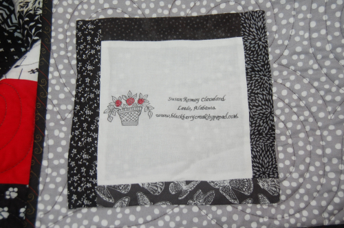 Karen's Quilt Label